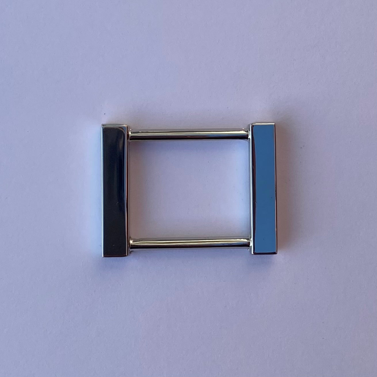 Square - 25mm - Silver