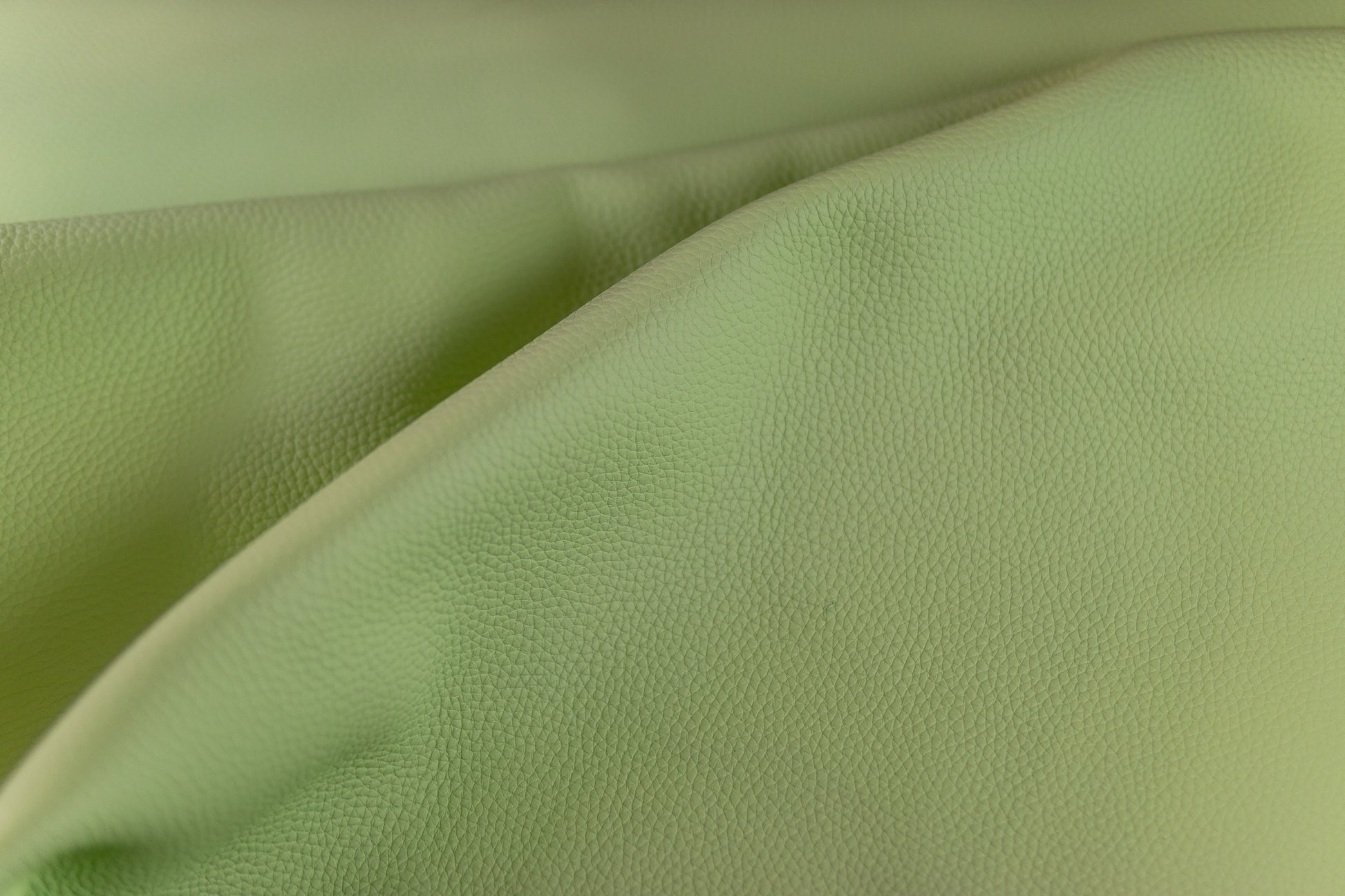 Grænt 'Celadon' Kálfaleður