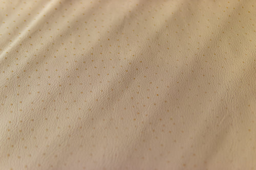 Beige Lambaleður